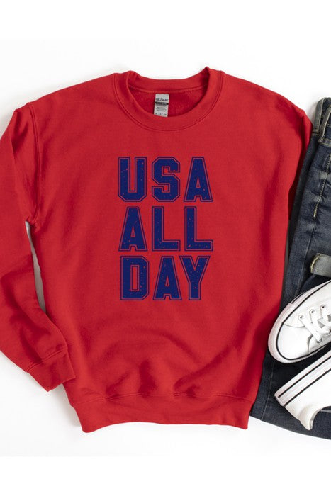 USA All Day Sweatshirt