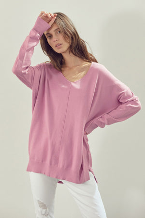 Electric Orchid Pullover Sweater