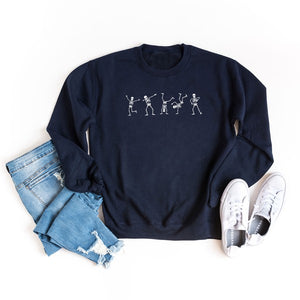 Dancing Skeleton Graphic Sweatshirt