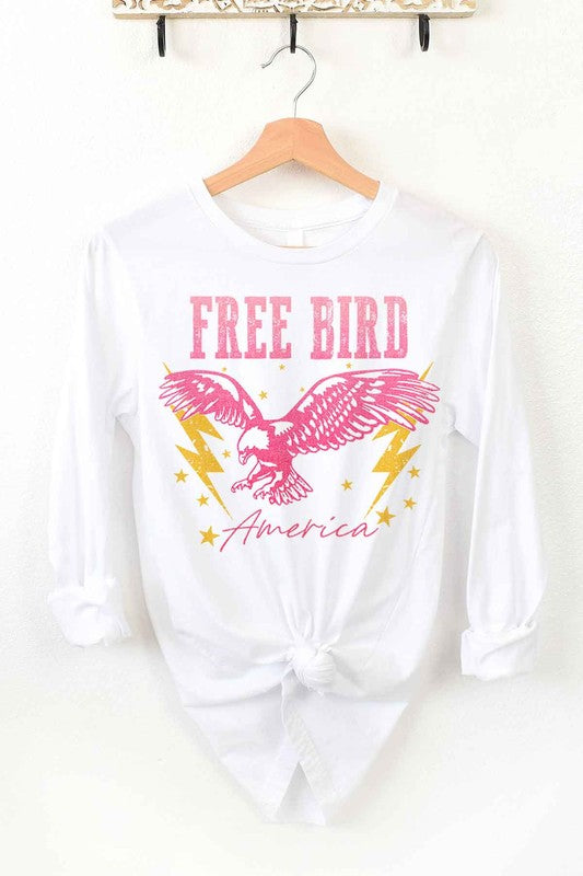 FREE BIRD AMERICA LONG SLEEVE TEE