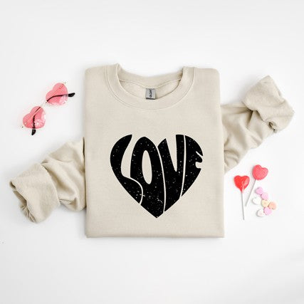 
            
                Load image into Gallery viewer, Love Heart Sweatshirt
            
        