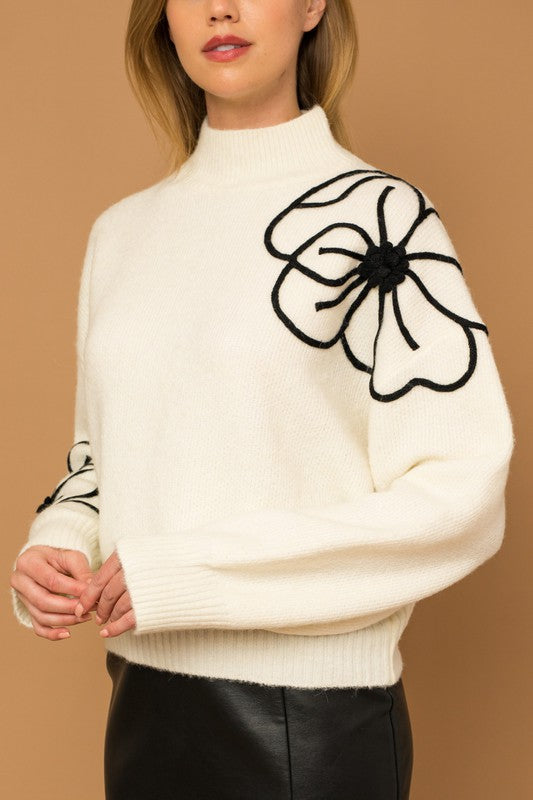 Flower Power Sweater