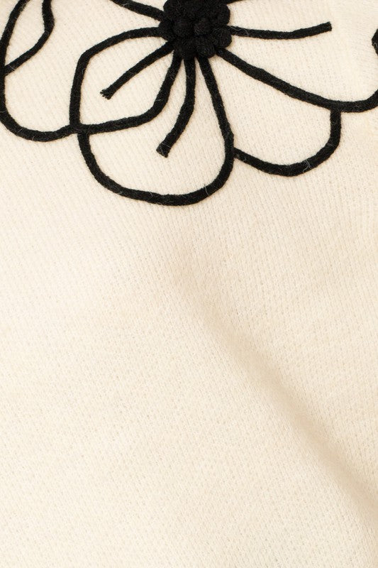 Flower Power Sweater