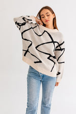 Kudrow Abstract Sweater