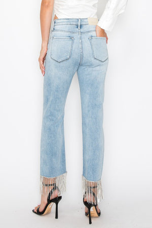 Crystal Embellished Jeans