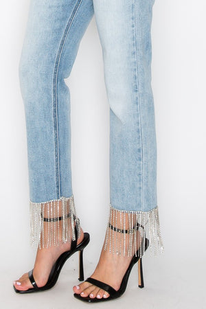 Crystal Embellished Jeans