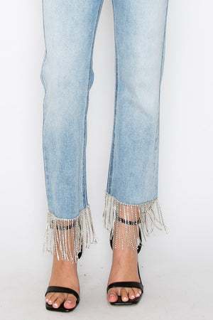 Crystal Embellished Jeans