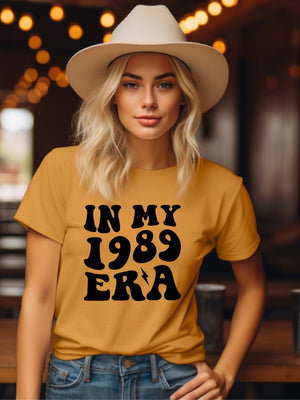 
            
                Load image into Gallery viewer, In My 1989 Era Trending Graphic Tee
            
        