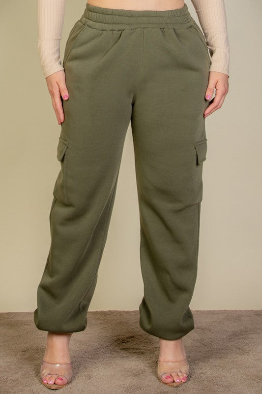 
            
                Load image into Gallery viewer, Side Pocket Drawstring Waist Joggers
            
        