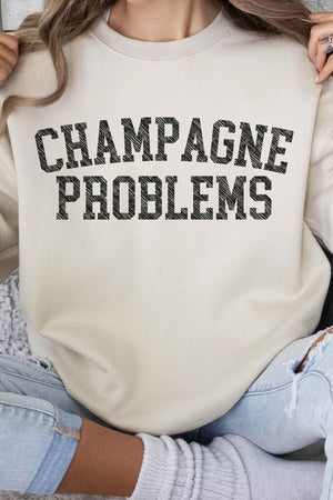
            
                Load image into Gallery viewer, Champagne Problems Sweatshirt
            
        