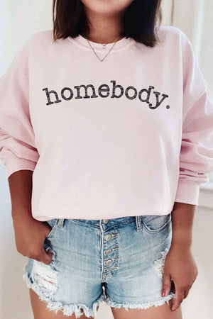 
            
                Load image into Gallery viewer, HOMEBODY GRAPHIC SWEATSHIRT
            
        