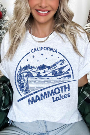 MAMMOTH LAKES CALIFORNIA OVERSIZED TEE