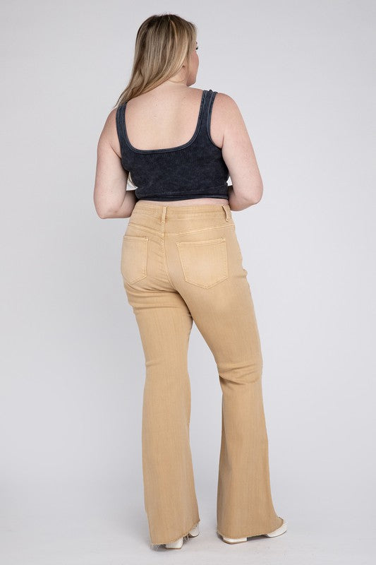 
            
                Load image into Gallery viewer, High Rise Flare Jeans
            
        