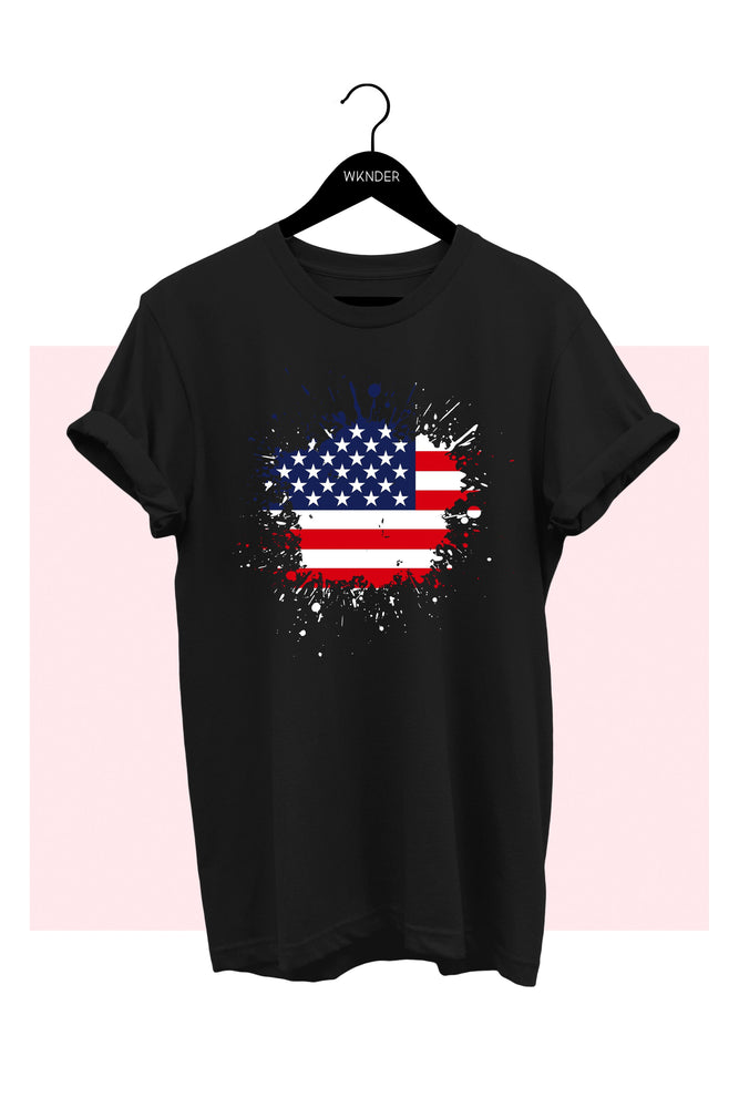 American Flag Tee - ClassyQueen_Boutique