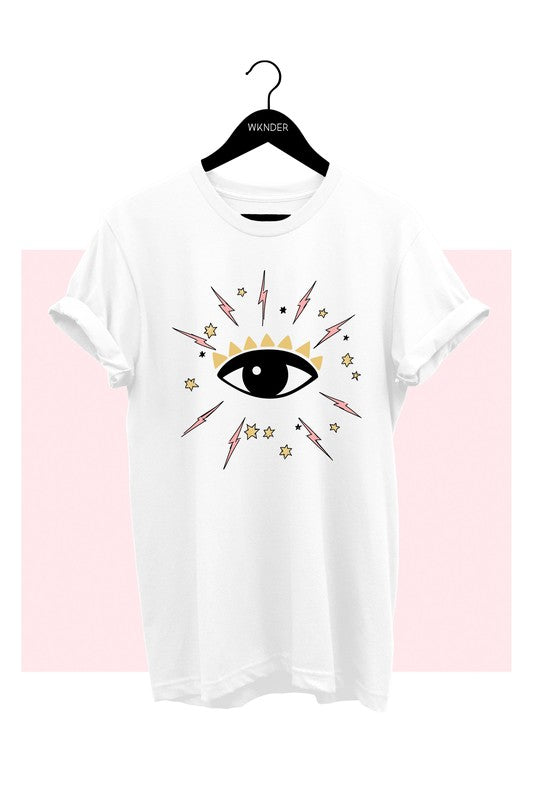 Lightning Eye Tee - ClassyQueen_Boutique