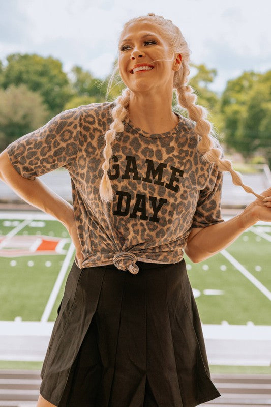 Game Day Leopard Tee - ClassyQueen_Boutique