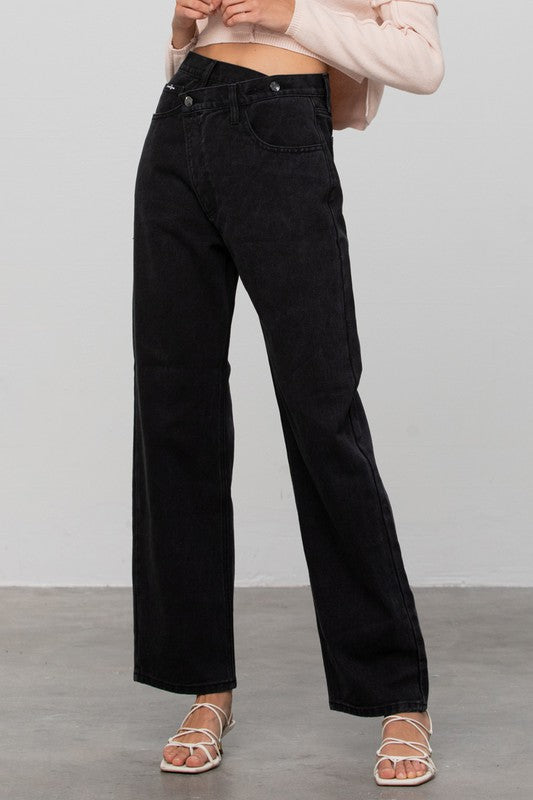 Crossover Jeans - ClassyQueen_Boutique