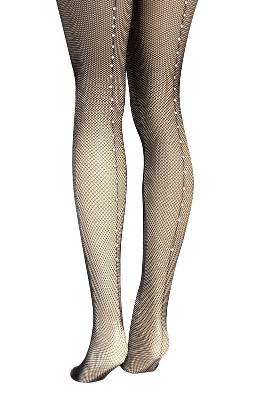 Clear fishnet tights sale