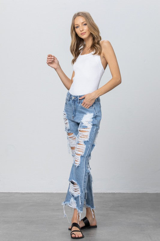 Tear It Up Jeans - ClassyQueen_Boutique
