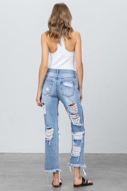Tear It Up Jeans - ClassyQueen_Boutique
