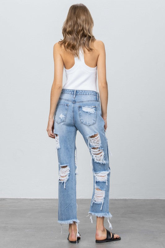 
            
                Load image into Gallery viewer, Tear It Up Jeans - ClassyQueen_Boutique
            
        