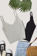 Ribbed Knit Tank - ClassyQueen_Boutique