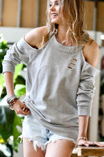 Cut Off Pullover