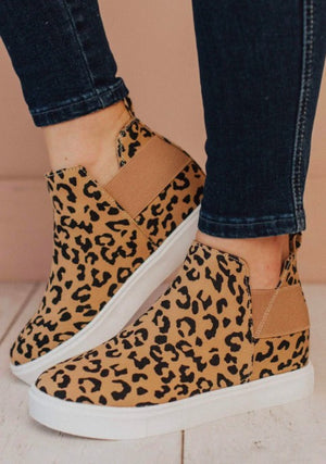 One Step At  A Time Sneaker (Leopard) - ClassyQueen_Boutique