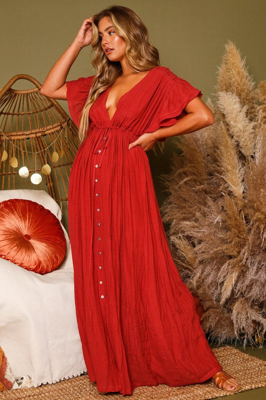 
            
                Load image into Gallery viewer, Capri Dreams Maxi Dress - ClassyQueen_Boutique
            
        