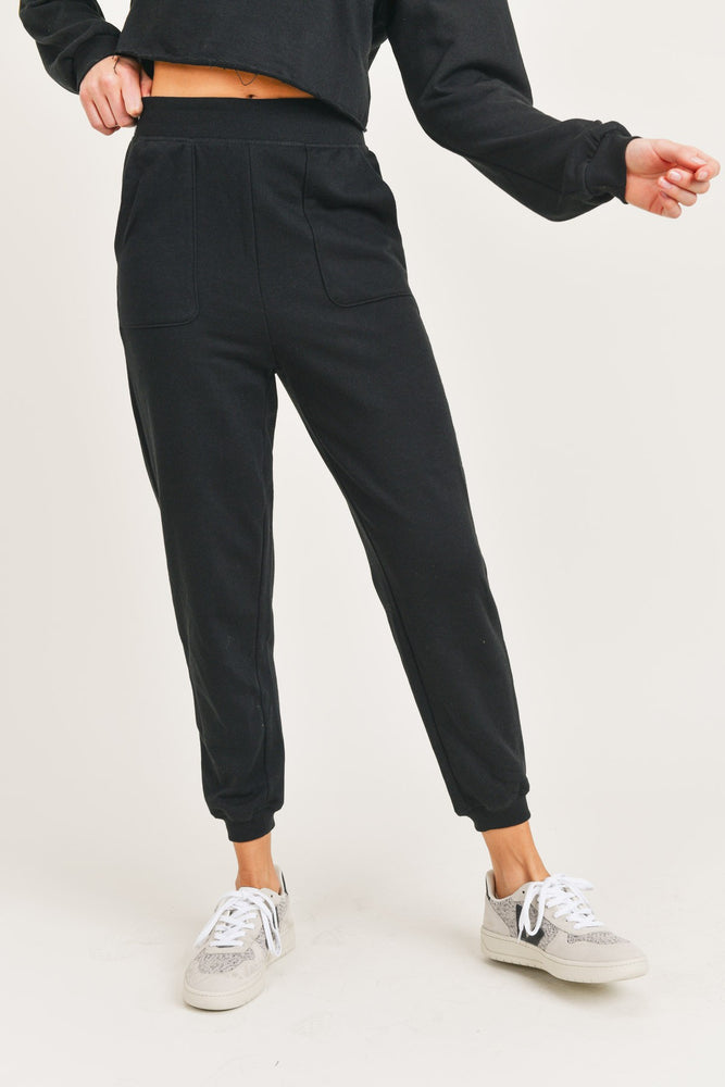 Essential Cuffed Joggers - ClassyQueen_Boutique