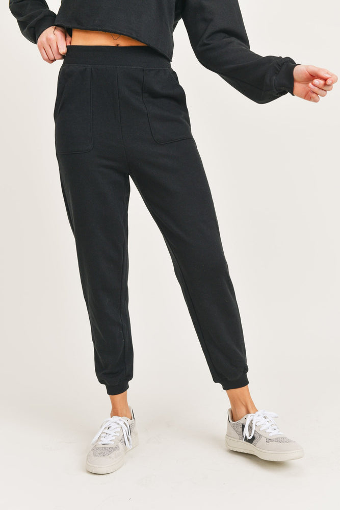 
            
                Load image into Gallery viewer, Essential Cuffed Joggers - ClassyQueen_Boutique
            
        