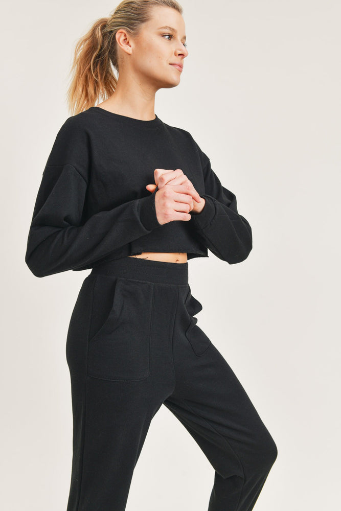 Essential Cropped Pullover - ClassyQueen_Boutique