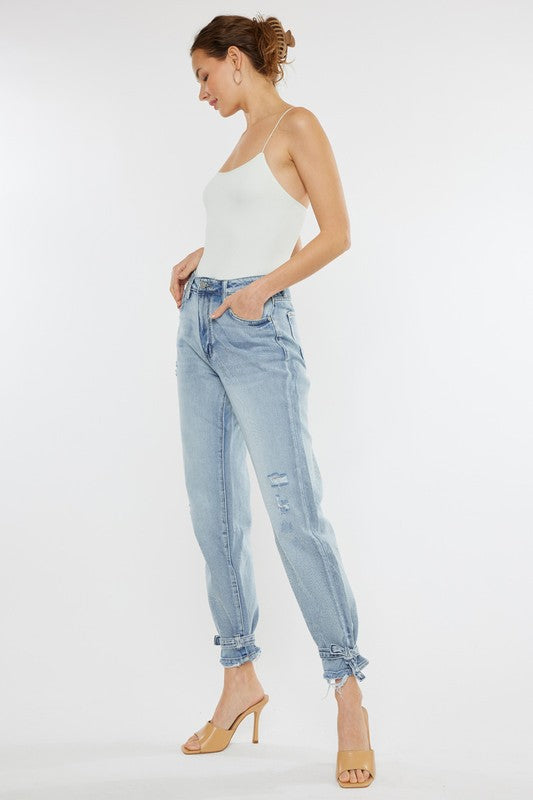 High Rise Jogger Jeans