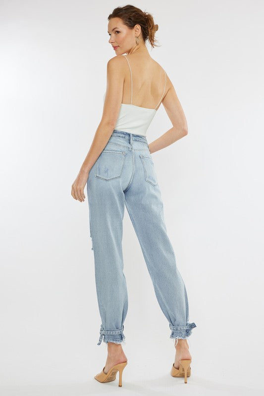 High Rise Jogger Jeans