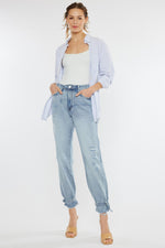 High Rise Jogger Jeans