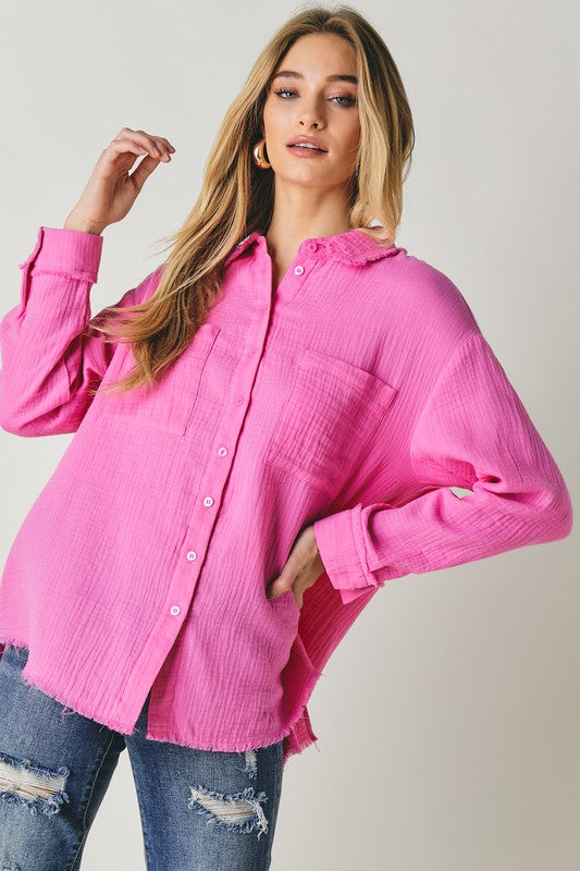 Star Bright Shirt (Pink) - ClassyQueen_Boutique