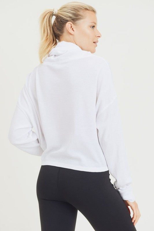 Cowl Neck Pullover - ClassyQueen_Boutique