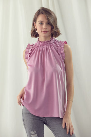 Sweet + Sassy Blouse (Fuchsia) - ClassyQueen_Boutique