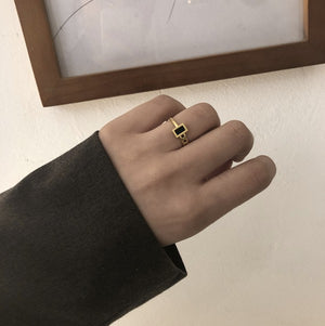 
            
                Load image into Gallery viewer, Black Gemstone Ring
            
        