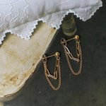 Double Chain Earrings