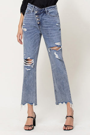Criss Cross Jeans - ClassyQueen_Boutique