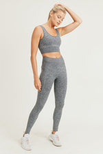 Seamless Hybrid Pocket Ribbed Highwaist Leggings - ClassyQueen_Boutique