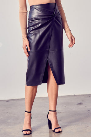 Wrapped + Twisted Skirt