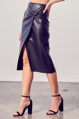 Wrapped + Twisted Skirt