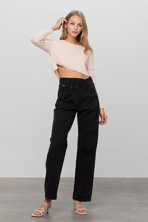 Crossover Jeans - ClassyQueen_Boutique