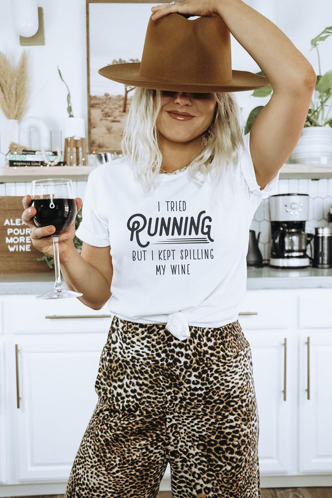 I Tried Running Tee - ClassyQueen_Boutique