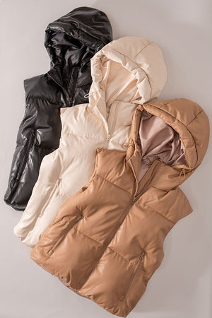 Winter Vibes Vest (Cream)