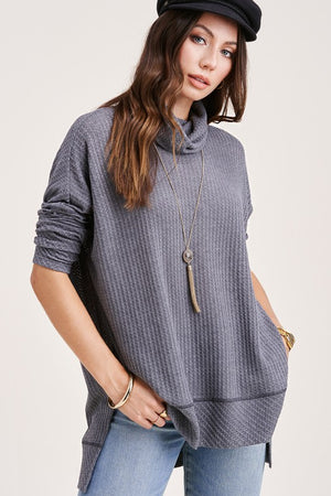 Zara Top (Charcoal)