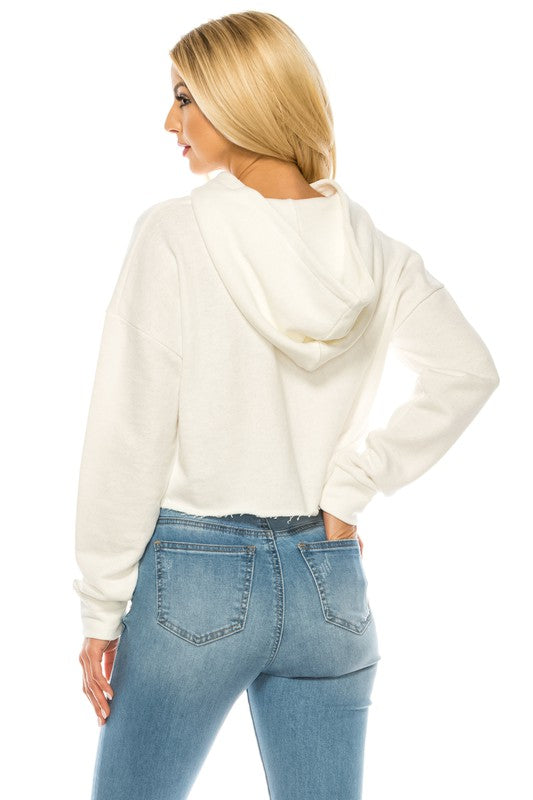 Howdy Cropped Hoodie