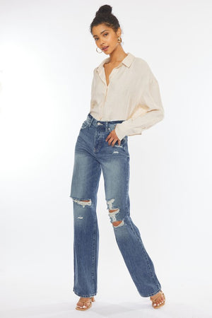 Nineties Ultra High Rise Flare Jeans